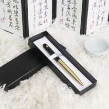 선물용 우드펜 고급 우드펜, 다크브라운-MXAC01