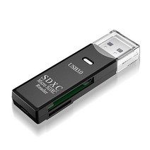 카드리더기 usb sd card 1pc USB 카드 리더 마이크로 SD TF 메모리 어댑터 PC 노트, 01 black