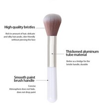 내추럴 볼 페이스 루즈 블러시 레드세밀한 스무스 컨투어 섀도우 메이크업 파우더고색소 지속2 색 매트 블러셔, 05 1pc brush, 05 1pc brush, 한개옵션1