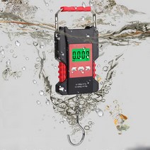 WEIHENG 방수형 휴대용 디지털 고리형 손저울 충전식 낚시저울 최대50키로, WH-A28