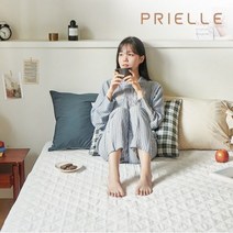 쁘리엘르 스테디 고주파 방수 누비매트리스커버K