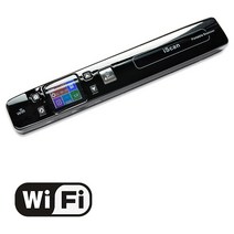 북스캐너 북스캔 책스캔 셀프북스캔 Iscan-Wifi 휴대용 스캐너 A4 문서 책 학교 용품 핸드헬드 1050DPI, 07 Wifi