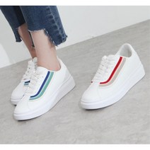 캐주얼운동화 산뜻한 컬러 봄 여자 스니커즈 멋스러운 심플한