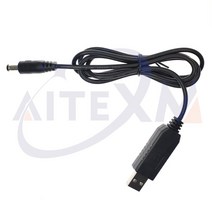 USB 전원 부스트 라인 DC 5V To DV 9V / 12V 스텝 업 모듈 1M USB 컨버터 어댑터 케이블 Arduino WIFI 용 2, 01 5V