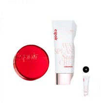 에스쁘아 비벨벳 커버 쿠션 뉴클래스본품+리필&워터 스플래쉬 선크림 세라마이드 30ml, 페탈+선크림30ml
