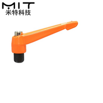 오스터 다이스 m4 m5 m6 m8 m10 m12 m16 검정주황색 조절 손잡이 기계 핸들 암나사, m14, ktdf-오렌지