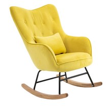 접이식 흔들의자 이케아 1인용 리클라이너 원목 우드 의자 소파 쇼파 암체어 수유 의자, 부티 복자 및 벤치(커브 받침)+방석 패트