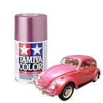 타미야 캔 스프레이 락카 TS 59 펄 라이트 레드