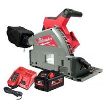 밀워키 M18 FPS55-801B 6.5인치 충전 플런지쏘 원형톱 세트 18V 8.0Ah, 1세트