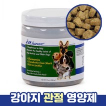 인핸서 강아지 관절 영양제 칼슘 콘드로이친 글루코사민 340g