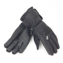 핫세이버 터치 방수 보아 5829 주니어 성인 스키 보드 장갑, 트윌 블랙