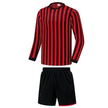 하birthh_남성스포츠유니폼 AC밀란홈형 운동복 축구 의류 세트♥hajm