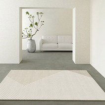 스퀘어 스케치 러그 H (300MX200CM) 캠핑 바닥 거실 단열 사계절 카페트 아이방 매트 단모