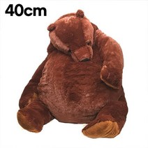 이케아 곰인형 융엘스코그 브라운베어 선물용 40cm, 본상품선택