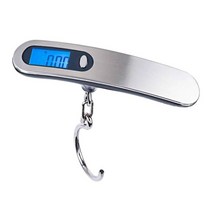 여행용손저울 캐리어 저울 수화물 LCD 디지털 수하물 규모 50kg 휴대용 전자 무게 균형 가방 여행 Steelyard 후크 낚시, CHINA_50KG-3