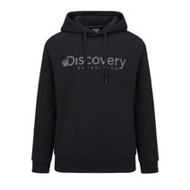 [디스커버리] 후드티 JQS DXHD35014-BKS 로건 발포프린트 후드티
