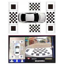 어라운드뷰 차량 360도 스카이뷰파노라마 서라운드 DVR 버드아이 뷰 시스템 360 도 차량 카메라 3D 2D 디버, 01 Type1 2D 3D cloth