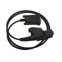 워키토키 부품 부속품 무전기 RS232 프로그래밍 케이블 COM 포트 모토로라 MT1500 MTS2500 SSE5000 XTS1500 XTS2250 XTS2500 XTS4250 및, [01] Black