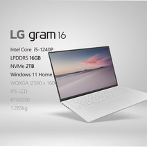 LG전자 2022 그램16(12세대) 16ZD90Q-EX56K - [프리미엄 패키지+사은품 증정 이벤트], WIN 11HOME, 16GB, 2TB