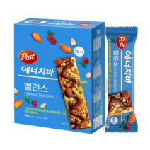동서 포스트 에너지바 밸런스 견과류바 견과바 영양바 건강간식 500g, 포스트 에너지바 액티브(빨강), 1개