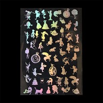 레진아트/홀로그램 데코필름/앨리스/Alice