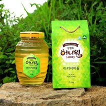 강원6차산업 영월 강원허니원영농조합 100 자연채밀 아카시아 벌꿀2.4kg 235396