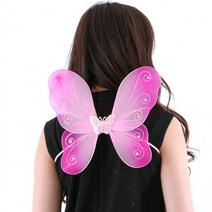 큐티나비날개(미니) 크리스마스 할로윈 파티 웨딩촬영, 핑크