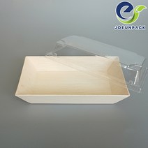 친환경 우드도시락 직사각 SWS FS-06 50개세트 GI 소량