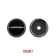 휠캡4개/몫 60MM VOSSEN 자동차 휠 센터 허브 캡 엠 블 럼 배지 로고 레이블 스타일링 액세서리, 07 COLOR 7