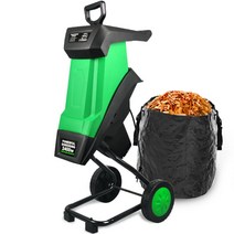 낙엽 나뭇가지 파쇄기 분쇄기 절삭기 원예 관리기, 2400W 파쇄기30m 전원코드, 2400W 파쇄기+【30m 전원코드】