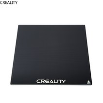 3D프린터 관련 부품 용품 리얼리티 공식 카보라운드 강화 유리 베드 엔더 3 V2 3 프로용 3D 프린터 플랫, 한개옵션0