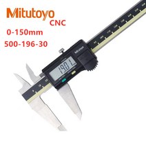 Mitutoyo CNC 캘리퍼스 LCD 디지털 버니어 캘리퍼스 150 200 300 Mm 500-196-20 6 8 인치 전자 측정 도구, 04 500-196-30
