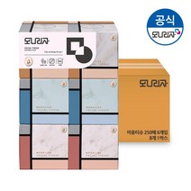 모나리자 페이셜 내추럴 미용 각티슈 250매 6개입 x8, 단품