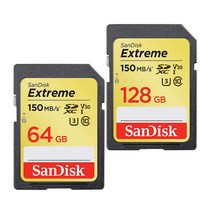 파나소닉 루믹스 DMC-GX85 카메라 호환 SD 64G 128G, 선택하세요, san extrem SD카드 128GB