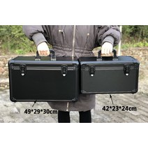 이동식공구함 포터공구함 화물차공구함 공구정리함 이동공구함 492930cm 기계 알루미늄, 검은색, 49x29x30cm