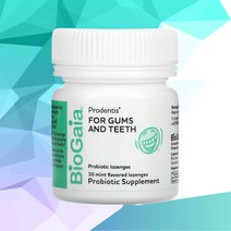 바이오가이아 프로덴티스 스웨덴산 프로바이오틱 유산균 루테리 민트맛 30정 BioGaia Prodentis For Gums And Teeth Mint 30 Lozenges, 유산균 30정