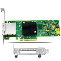 LSI 9200-8e 6Gbps 8 레인 외부 SAS HBA IT 모드 ZFS FreeNAS unRAID NoROM, 한개옵션0