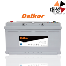 제네시스 G80 G90 배터리 델코 AGM105 자동차배터리 공구대여-반납, 델코AGM105, 폐배터리 반납안함(공구대여불가)