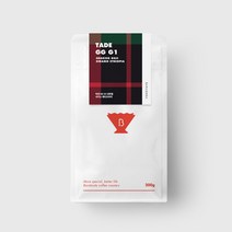 미스터콩 - 타데 GG G1 내추럴 샤키소 에티오피아 (당일로스팅 스페셜티 원두커피), 200g, 더치커피