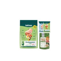이즈칸 독 퍼포먼스 퍼피 2.5kg +사료샘플 랜덤 2개+기력보충 죽 1개 증정