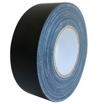 무광 면테이프 흑색 50mm x 50M 색면테이프, 1개
