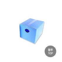 (소) 운반상자 대형박스 10p 블루 포장상자 피피박스 물류박스 보관박스, 상세페이지 참조, 상세페이지 참조