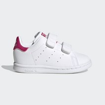 아디다스 Stan Smith Shoes - Cloud White / Cloud White / Bold Pink