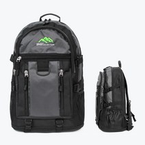 대용량 50L 확장형 등산가방 약초가방 트레킹가방, 퍼플