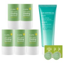 김정문알로에 선스틱 23g x 5p + 큐어 맥시 알로에베라 겔 크림 100ml + 체험키트, 3세트