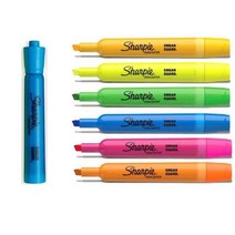 샤피 탱크 형광펜, 1개입, 청색