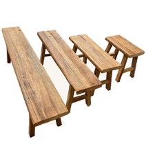 느릅 고재 테이블 원목 호텔 빈티지 오래된나무 카페 상판 버드와이, 01 모으다 _06 50x26x45 | 01 다른 구조