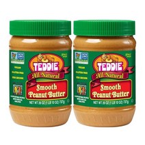 테디 스무스 땅콩버터 피넛버터 잼 스프레드 737g 2개 Teddie Smooth Peanut Butter