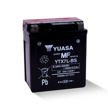 [유아사]YUASA 베스파(Vespa) GTS125 - YTX7L-BS 배터리, 1개, 1개