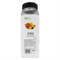 이슬나라 구연산 650g, 4개
